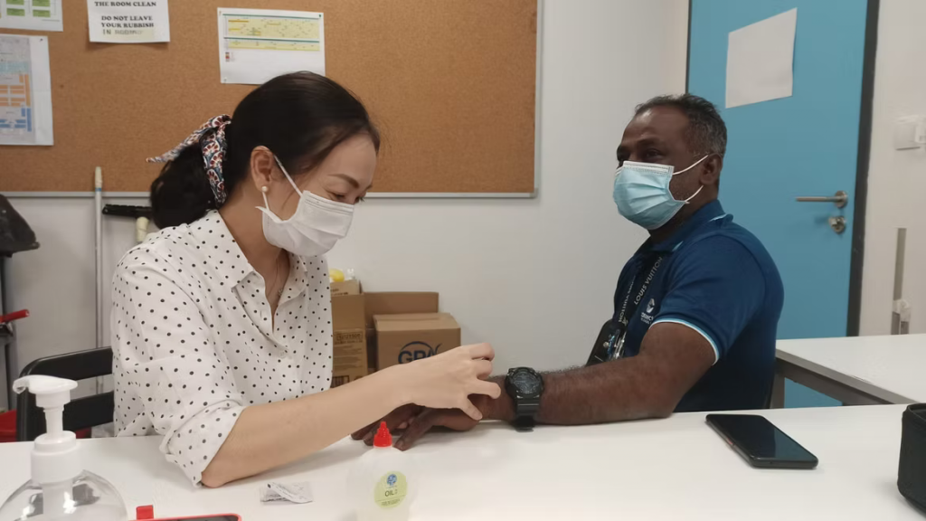 TCM care at Connect@Changi Staffs
